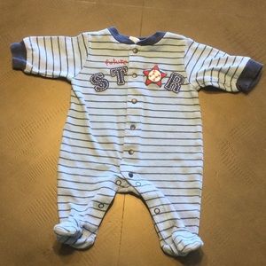 Carter’s Button-Up Footie Pajama